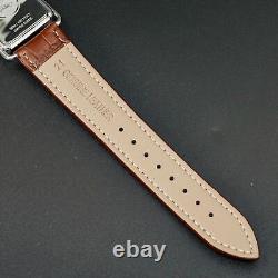BOÎTE N-MINT BURBERRY BU1202 Montre pour hommes carrée à petite seconde en forme de tank avec bracelet neuf