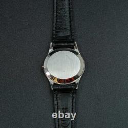 BOÎTE Vintage 1979 OMEGA De Ville Cal. 1353 591.0022 Montre Femme Quartz Argent Oval
