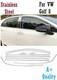 Bande De Finition En Chrome Pour Cadre De Fenêtre Complet Pour Vw Golf 8 2020 Et Ultérieure