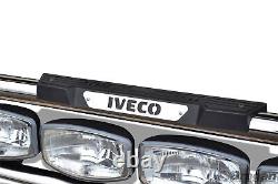 Barbecue Bar Pour Iveco Trakker Chrome Acier Inoxydable Luminaires Barre de Lumière Avant Camion