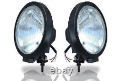 Barbecue + Emplacements pour Lampes en Acier Inoxydable Chrome de Barres Frontales pour Camion Iveco Trakker