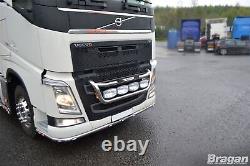 Barbecue Grill C + Jumbo Spots x4 + Step Pad + Side LED x2 Pour Volvo FH5 2021+ Chrome
