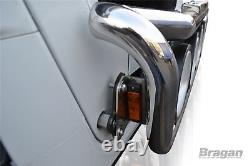 Barbecue pour Renault Magnum Barre lumineuse avant en acier inoxydable chromé pour camion