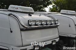 Barre De Lumière De Toit Pour Scania P G R 6 Series 09+ Chrome Camion Inoxydable Lorry