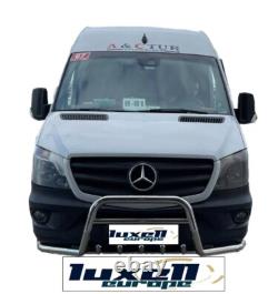 Barre Nudge en Chrome pour Mercedes Sprinter 2007-2018
