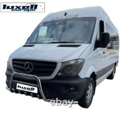 Barre Nudge en Chrome pour Mercedes Sprinter 2007-2018