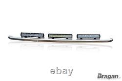 Barre de projecteurs de toit pour Renault C Range CHROME Acier inoxydable Camion de camion avant
