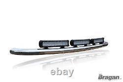Barre de projecteurs de toit pour Renault C Range CHROME Acier inoxydable Camion de camion avant