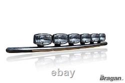 Barre de projecteurs de toit pour Renault C Range CHROME Acier inoxydable Camion de camion avant