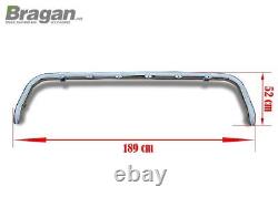 Barre de projecteurs de toit pour Renault C Range CHROME Acier inoxydable Camion de camion avant