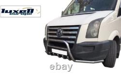 Barre de protection chromée Bar Bull pour Fiat Ducato Boxer 2007+