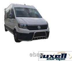 Barre de protection chromée Bar Bull pour Fiat Ducato Boxer 2007+