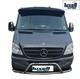 Barre De Protection Chromée Avec Led Blanche Pour Mercedes Sprinter 2007-2014