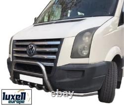 Barre de protection chromée compatible avec VW Crafter 2007-2017
