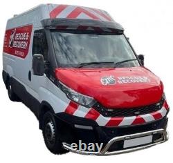 Barre de protection en chrome pour Iveco Daily 2014+ avec LED blanche