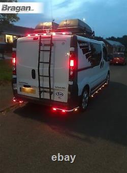 Barre lumineuse arrière de toit + LED + 6 spots pour accessoires Nissan Primastar 02-14