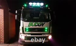 Barre lumineuse de toit pour Volvo FL 2006+ CHROME en acier inoxydable avant camion poids lourd