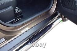 Barres De Protection Latérales Chrome Paire En Acier Inoxydable Pour Dacia Duster Mk2 2018-up
