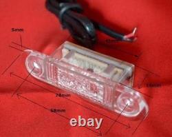 Barres latérales en acier inoxydable chromé + LEDs blanches pour Mercedes Sprinter LWB 2018+