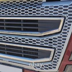 Bas de cadre de grille en chrome en acier inoxydable pour Volvo FH4 2013-2020