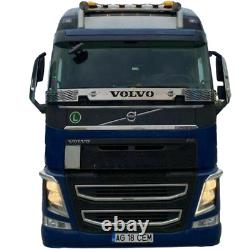 Bas de cadre de grille en chrome en acier inoxydable pour Volvo FH4 2013-2020