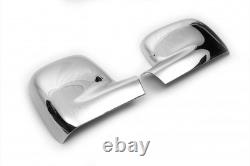 Bordure de miroir latéral chrome pour VW Caddy 3 2003-2014 2PCS