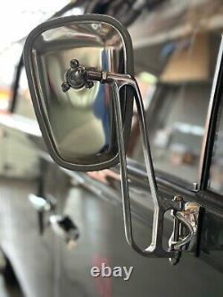 Bras et miroirs de rétroviseur commerciaux VW Baywindow M194 (paire) CHROME AAC396/347
