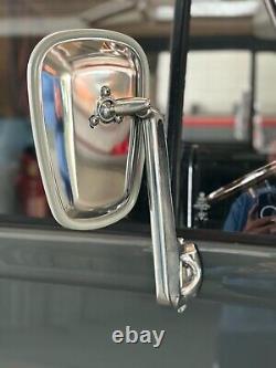 Bras et miroirs de rétroviseur commerciaux VW Baywindow M194 (paire) CHROME AAC396/347