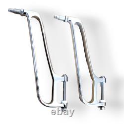 Bras et miroirs de rétroviseur commerciaux VW Baywindow M194 (paire) CHROME AAC396/347