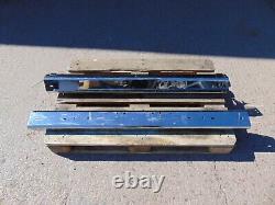 Bumpers avant arrière Jeep Wrangler TJ 97-06 en acier inoxydable chromé