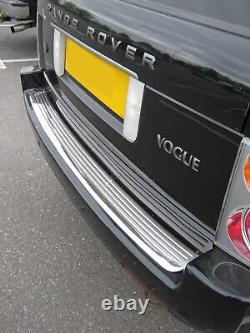Chrome Acier Inoxydable Pare-chocs Arrière Pour Range Rover L322 Vogue Gcat Nouveau