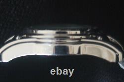 Citizen Watch Oxy Quartz Chronographe Bleu Et Argent Cadran Bracelet En Acier Inoxydable