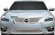 Convient Nissan Altima 4dr 2013-2015 Inox Chrome Mesh Grille Top Inserts Bottom