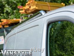 Convient Vauxhall Vivaro 19 Long L2 Barres de toit en acier inoxydable Poli Chrome