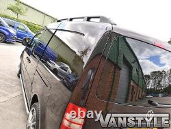 Convient Vw Caddy Maxi Mk4 1521 Lwb Sportline Style Poli Chrome Barres Latérales