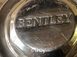 Coupelle de roue en chrome inoxydable 17 classique Bentley et anneau peint