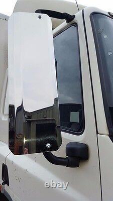 Couvertures de miroir CHROME pour la série 52 HGV IVECO EURO CARGO 50.9 à 109.14 jusqu'à 2006