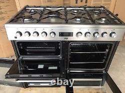 Cuisinière Beko KFVF100cm en acier inoxydable à double combustible