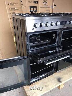 Cuisinière Beko KFVF100cm en acier inoxydable à double combustible