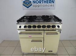Cuisinière Falcon Dual Fuel 90 à vapeur nettoyée garantie 12 mois 217