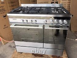 Cuisinière Fisher & Paykel 90cm D/F en acier inoxydable. Excellent état