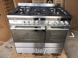 Cuisinière Fisher & Paykel 90cm D/F en acier inoxydable. Excellent état