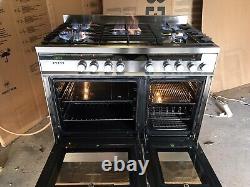 Cuisinière Fisher & Paykel 90cm D/F en acier inoxydable. Excellent état