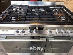 Cuisinière Fisher & Paykel 90cm D/F en acier inoxydable. Excellent état