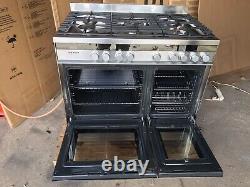 Cuisinière Fisher & Paykel 90cm D/F en acier inoxydable. Excellent état