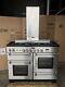Cuisinière à Double Combustible En Acier Inoxydable Rangemaster Kitchener 110 Avec Hotte