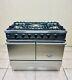 Cuisinière à Double Combustible En Acier Inoxydable Et Chrome Lacanche Westahl 100