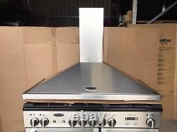 Cuisinière en acier inoxydable Rangemaster Professional Plus 100 D/F avec hotte