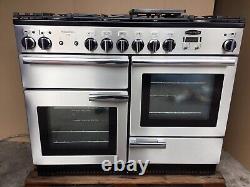 Cuisinière en acier inoxydable Rangemaster Professional Plus 110 à double carburant
