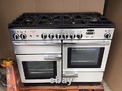 Cuisinière en acier inoxydable Rangemaster Professional Plus 110 à double carburant